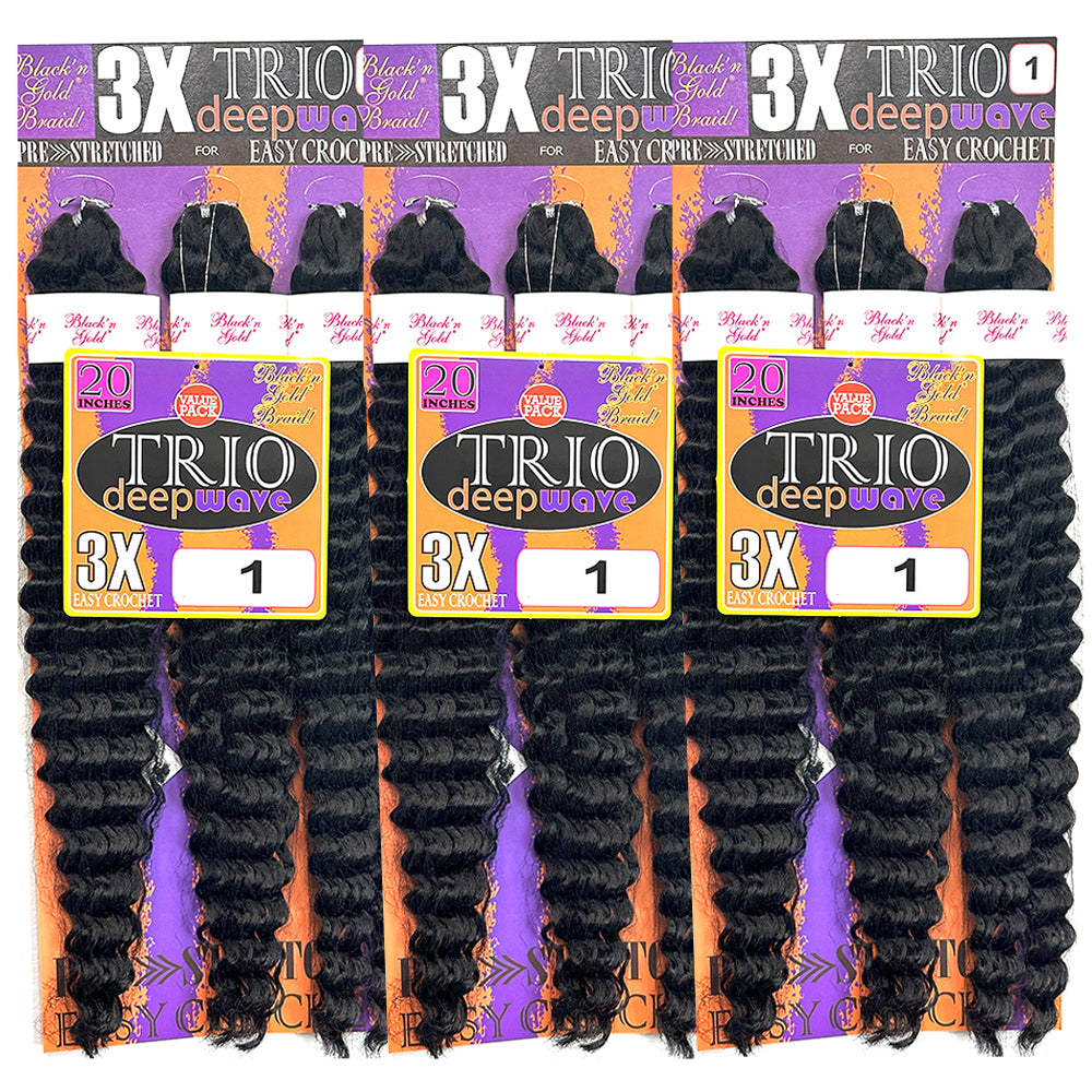 3X TRIO Deepwave 20
