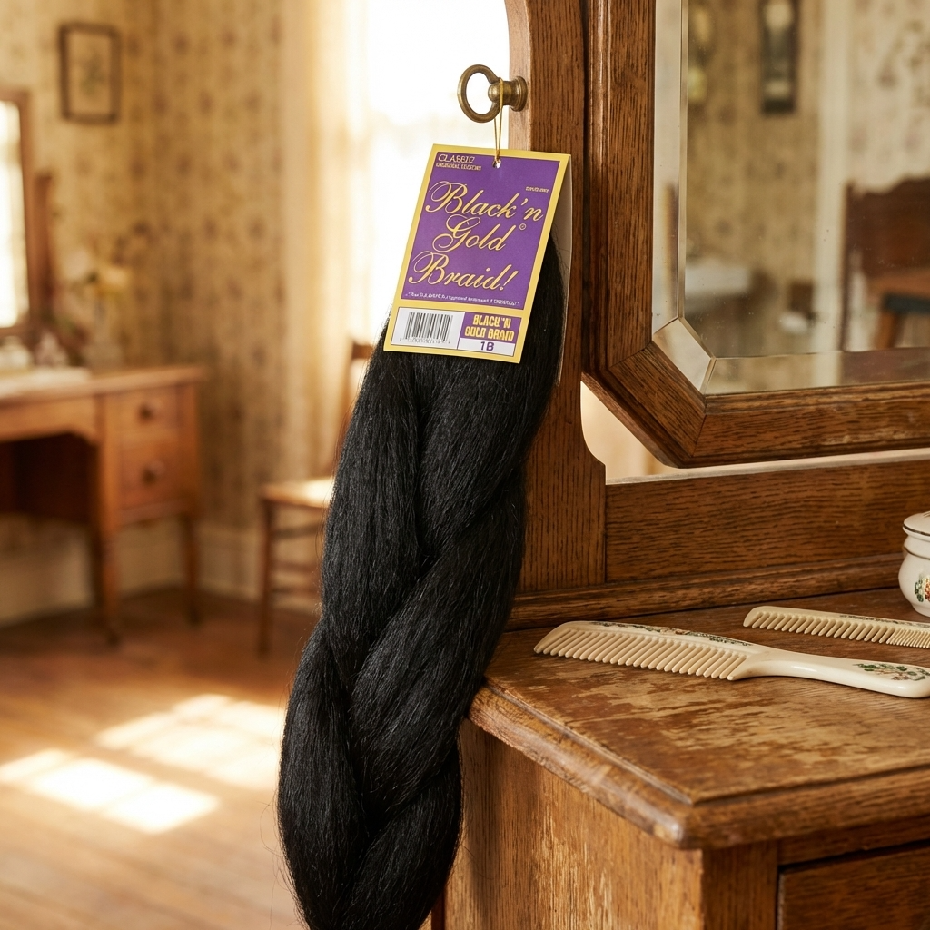 5 Pack Value Deal - Black 'n Gold Classic Braids - 100% Kanekalon Braiding Hair for Sleek and Stylish Looks